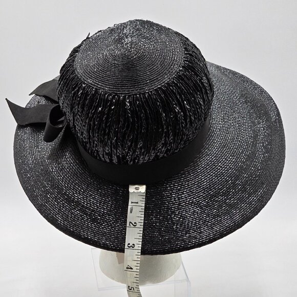 Chesterfield Original Black Lustra Wide Brim Hat main image 7